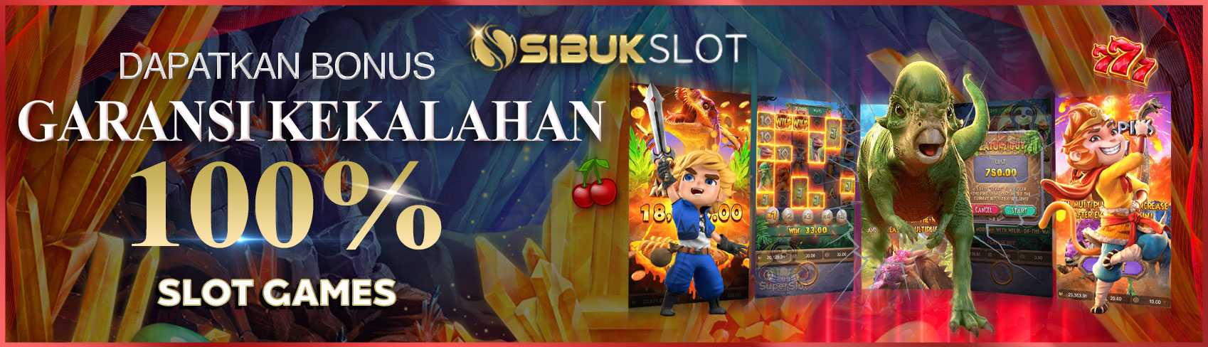 BONUS NEW MEMBER GARANSI KEKALAHAN 100%